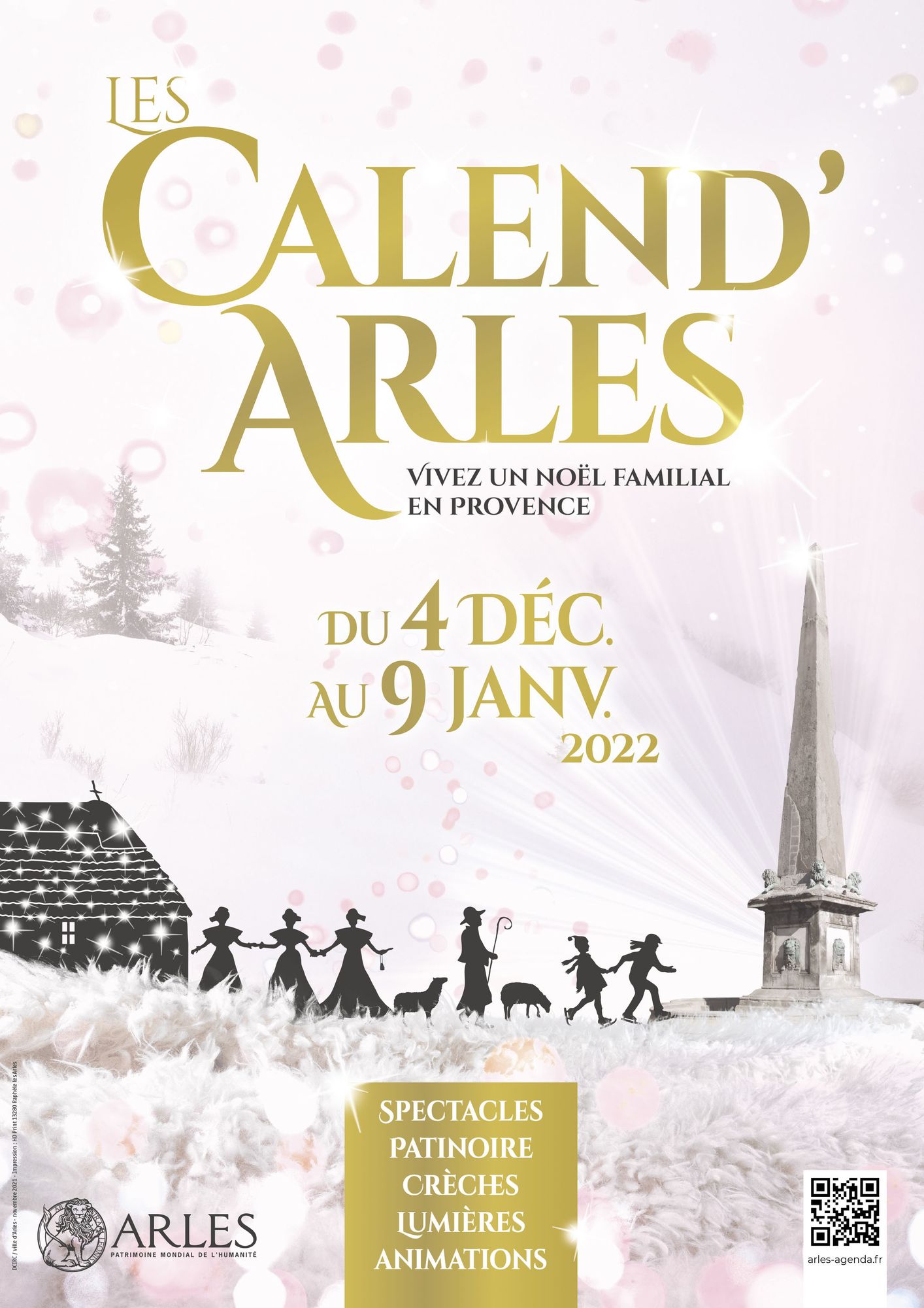 [ CULTURE / LOISIR ] LES CALEND'ARLES DU 4 DECEMBRE AU 9 JANVIER